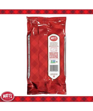  Matt's Cookies Matt's Cookies Chocolate Chip Cookies Sweet Baked Cookies Non-GMO 6 x 395g - Buy Online on GoSupps.com