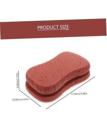 FOMIYES Natural Bath Sponge & Back Washer | Exfoliating Loofah Shower Pouf for Body & Baby Care - Eco-Friendly Bath Scrubber - Buy Online on GoSupps.com