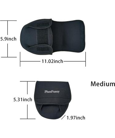 PheeFazay 2 Pack Neoprene Spinning Fishing Reel Covers - Medium Size for 3000 4000 5000 Reels - Buy Online on GoSupps.com
