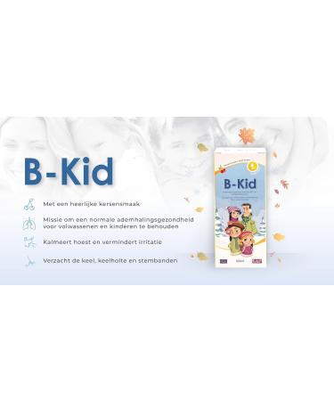 Bronchokid FYTO | Natural Respiratory Support for Children and Adults | Dry and Oily Cough | Thyme Extract Plantain and Honey | Gourmet Cherry Taste | No Artificial Additives | Syrup 100 ml - Buy Online on GoSupps.com