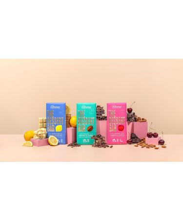 Divine Divine Dessert Bar 60% Dark Chocolate Bakewell Cherry Almond 180g - Buy Online on GoSupps.com