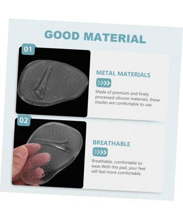 NOLITOY Silicone High Heels Insoles - 8 Pairs Self-Adhesive Shoe Pads for Ultimate Comfort & Grip - Protect Your Heels & Enhance Comfort - Buy Online on GoSupps.com