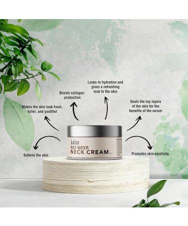 BlueQueen Rice Water Neck Cream | Treat Acanthosis Nigricans | Exfoliant for Dark Skin Areas (50g) - International Shipping - Buy Online on GoSupps.com