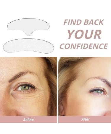 Gueiddi Reusable Silicone Wrinkle Pads Patches Eye Face Chest Anti Aging Patch for Prevent and Eliminate Wrinkles Fine Lines Skin Lifting Cheek Stick Valentine's Day Gift (Frontal Neck 2pcs) - Buy Online on GoSupps.com