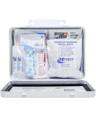 2021 DOT/ANSI Approved Vehicle First Aid Kit - Metal Case - Buy Online on GoSupps.com