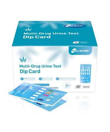 Easy@Home Marijuana Test Dip Card: Drug THC Urine Strips Kit for at Ho