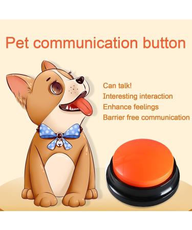 4 Pack Dog Communication Buttons - Record & Sound Buzzer for Pets - Training & Family Fun - Buy Online on GoSupps.com