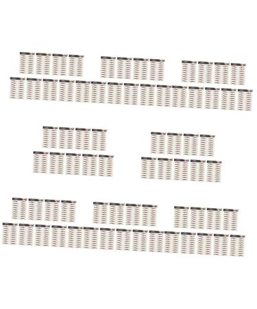 FRCOLOR 72 Sheets Waterproof Eyebrow Stickers Lady Tools False Eyebrows Temporary Brow Tattoos Makeup Tools