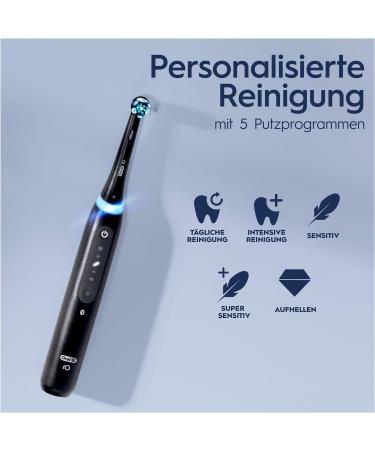 Shop Oral-B io Series 5 Plus Electric Toothbrush Double Pack - 5 Modes Case & Recyclable Packaging | International Shipping Available - Buy Online on GoSupps.com