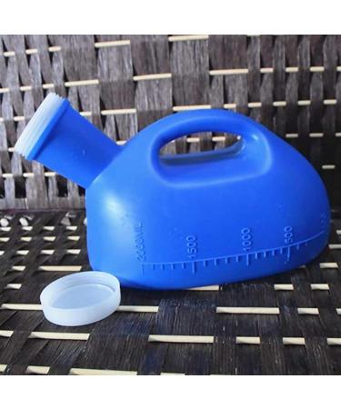 Male Urinal Bottle 2000ml Large Capacity Portable Urine Cup with 130 cm Tube for Travel/Bedroom Use Great - Buy Online on GoSupps.com