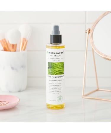 Buy Midori Family Rejuvenating Facial & Body Care Oil - Non-Greasy Moisturizing Formula for Dry Skin 6 oz Vitamin E All Skin Types - International Shipping Available - Buy Online on GoSupps.com