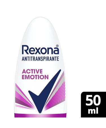 REXONA Antitranspirante Roll On para Dama - Active Emotion 50 ml | Env o Internacional - Buy Online on GoSupps.com