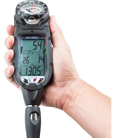 Oceanic Datamax Pro Plus 3.0 Air/Nitrox Integrated Computer with Compass & Quick Disconnect - Download Kit Included - Buy Online on GoSupps.com