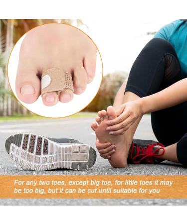 Naapesi Hammer Toe Bandage - 10 Pcs Toe Correctors & Splints for Overlapping Crooked & Broken Toes | International Shipping - Buy Online on GoSupps.com