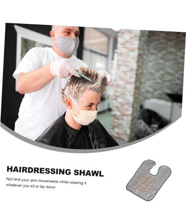 FOMIYES Haircut Cape Cloth 2pcs hair coloring shampoo hair dye shampoo color depositing shampoo Make Up Cape bib overalls 67.5*44.5*1cmx2pcs - Buy Online on GoSupps.com