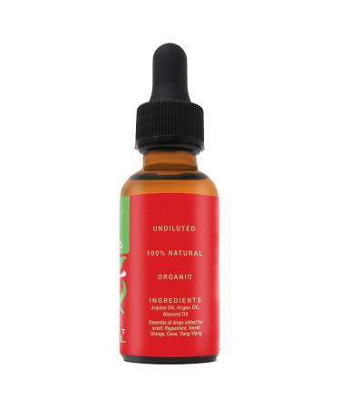 Santa's Secret Beard Oil - Christmas Candy Cane Scent | Peppermint Clove Ylang Ylang & Sweet Orange | Woodlands Beard Co - Buy Online on GoSupps.com
