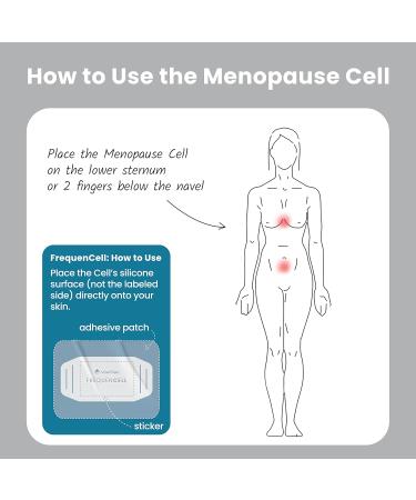 Menopause FrequenCell | Wearable Frequency Therapy - Natural Relief from Hot Flushes Insomnia & Discomfort - Buy Online on GoSupps.com