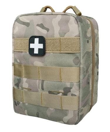 First Aid Pouch EMT IFAK Medical Pouch, Tactical MOLLE Utility Pouch Cp