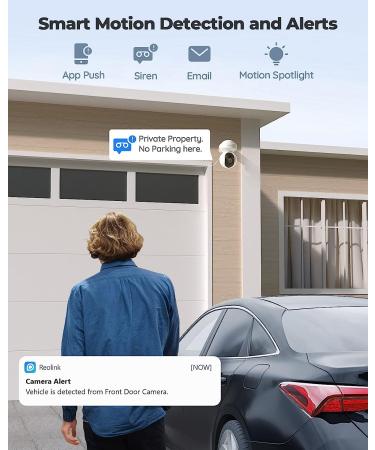 REOLINK E1 Outdoor Plug-in WiFi Security Camera - 5MP HD PTZ, Motion Tracking, 5GHz WiFi, 3X Optical Zoom, Person/Vehicle Detection, Color Night Vision - Buy Online on GoSupps.com