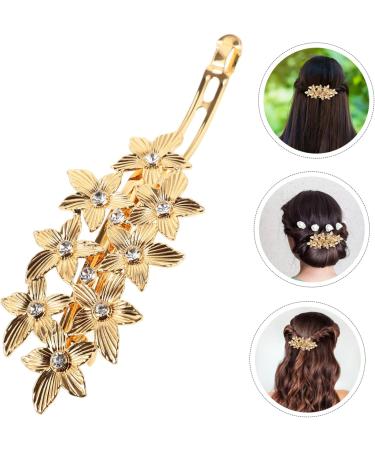 Holibanna Leaf Hairpin Hairclip Hair Roller Clips Hair Accessories Hair Claw Clips Barrette Hair Clips Bride Hair Clip Hair Toppers Spring Hair Clip Hair Styling Accessories Zinc Alloy - Buy Online on GoSupps.com