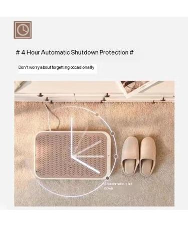 CAULO 360 Wrap Lock Foot Warmer - Instant Heat Massage Power Outage Protection 4 Level Heating | International Shipping Available - Buy Online on GoSupps.com