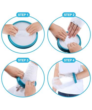 Waterproof Finger Cast Cover for Shower - Arm & Forearm Protection for Adults - Buy Online on GoSupps.com