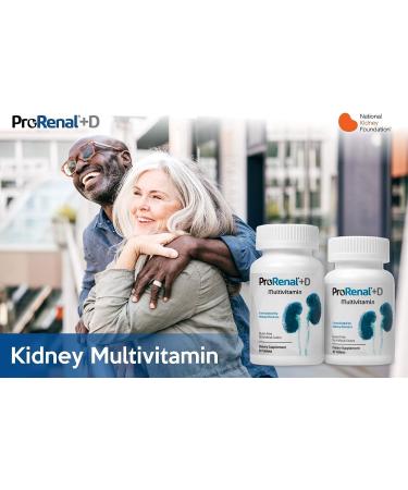 Nephroceuticals ProRenal+D Kidney Multivitamins - 90-Day Supply for Kidney Health - Buy Online on GoSupps.com