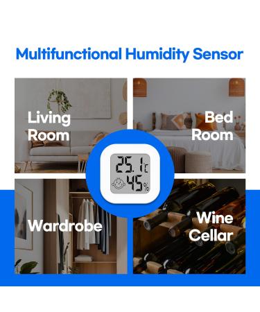 Shop Hubibaby No-Touch Allotment Thermometer - Digital Infrared for Adults & Children | Fever Alarm Fast & Precise - HFS-1000 (White + Hygrometer) | International Shipping Available - Buy Online on GoSupps.com