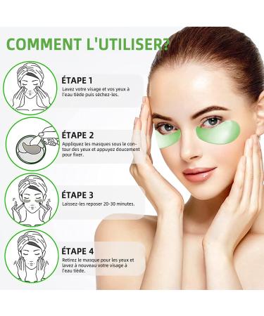 Patch Yeux Anti Cernes Masque Yeux Collagene et Acide Hyaluronique Patch Yeux Aloe Vera pour R duire Les Cernes Contre Rides et Ridules R duire Les Poches 60 Pcs - Buy Online on GoSupps.com