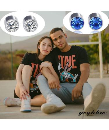 8 Pair Magnetic Acupressure Earrings Set - YCYHHW Non Piercing Acupressure Ear Clips - Magnetic Therapy Earrings for Stress Relief - Buy Online on GoSupps.com