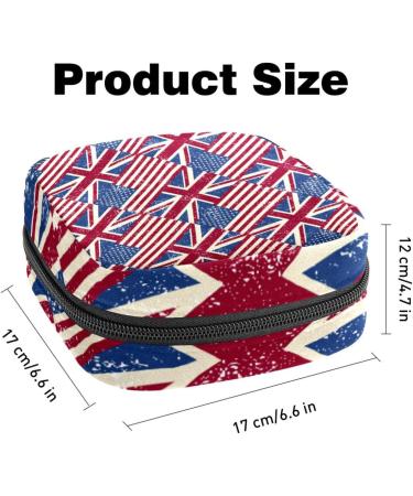 Buy Multicolored Storage Bags for Women - Portable Menstrual Pad & Bandage Holders | Ideal for School & Office - Buy Online on GoSupps.com