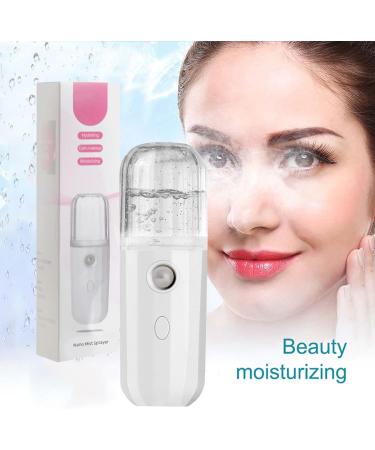Facial Mister - USB Rechargeable Facial Steamer 1oz /30ml Visual Water Tank Portable Mister Handy Hydrating Sprayer for Eyelash Extensions Skin Care Make Up Aezon - Buy Online on GoSupps.com