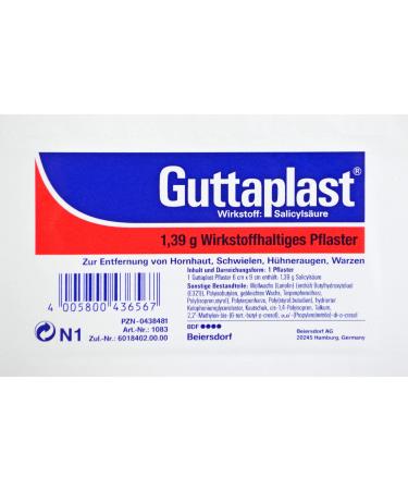 Beiersdorf GuttaPlast 6x9 cm 1 ST