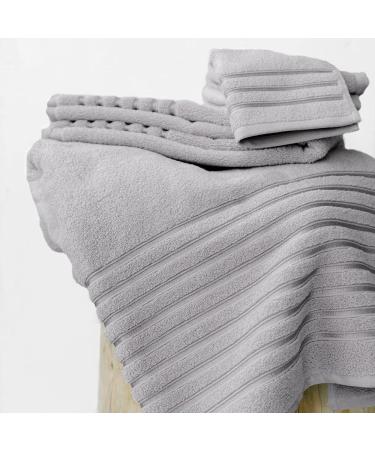 Jennifer Adams Kensey Silver Washcloth - Luxurious and Absorbent - Buy Online on GoSupps.com