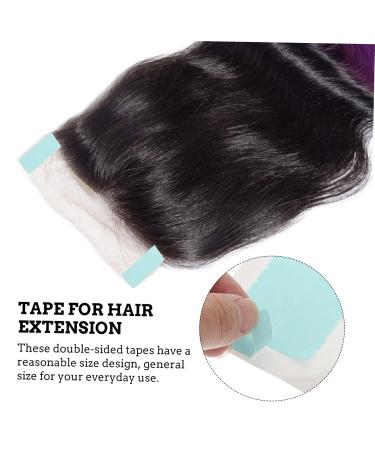 Angoily 5 Sheets Double-sided Tape Double Sided Wig Tape Hair Extension Supplies Stickers for Hair Extension Two Sided Tape Invisible Tape Mexican Cake Decorations Front Lace Seal Adhesive - Buy Online on GoSupps.com