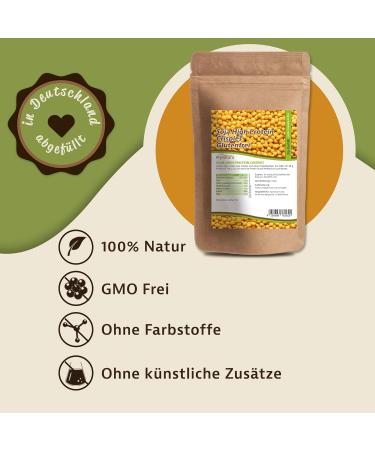 Mynatura High Protein Soya Crispies 88% Protein Vegan Protein Plant Protein Soya Protein Soya Beans Vegan 3 x 1000g - Buy Online on GoSupps.com
