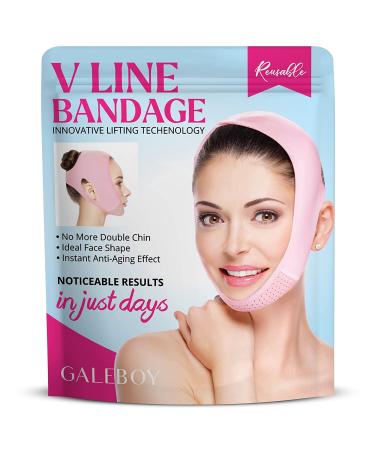 Galeboy V Line Lifting Mask: Double Chin Reducer & Eliminator for Women & Men (66cm) - Buy Online on GoSupps.com