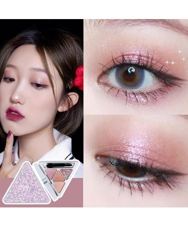  bellv eyeshadow palette for women 4 colors eyeshadow palette eye makeup palette glitter eye shadow palette colorful eyeshadow palette waterproof makeup palette highly pigmented makeup palette - Buy Online on GoSupps.com