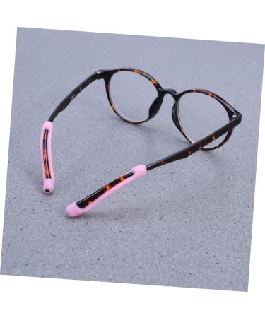 TOVINANNA 5 Pairs Silicone Eyeglass Legs - Anti-Slip Ear Hooks & Accessories for Sunglasses - Medium Pink - International Shipping Available - Buy Online on GoSupps.com