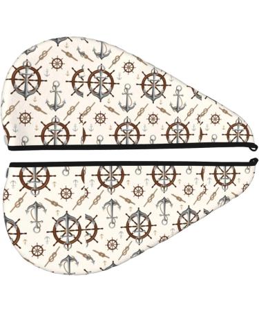 Hair Towel Wrap - Quick Drying Hair Turban with Button | Ultra-Absorbent Head Towel for Fast Hair Drying - Buy Online on GoSupps.com