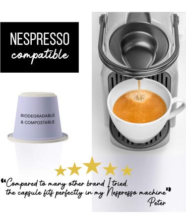  Origeens ORIGEENS Nespresso Compatible Capsules | Organic Coffee Fairtrade Arabica Single Origin Ethiopia (Mocha) TIZITA | 60 Bio - Buy Online on GoSupps.com