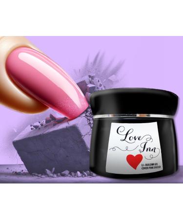 Builder Gel for Nails - Professional Nail Polish Builder Gel for Long-Lasting Manicure - Pink Color (15 ml) - Buy Online on GoSupps.com