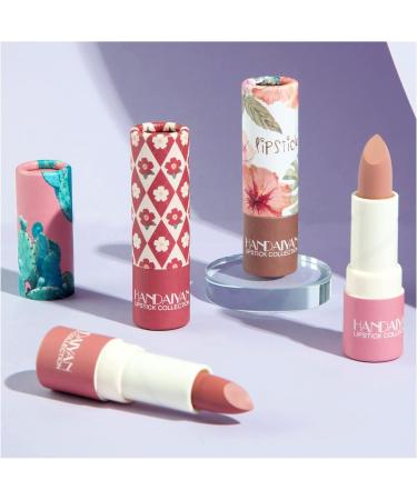  Beliky Girl Waterproof matte lipstick long-lasting moisturizing lipstick sexy rose-red velvet lipstick nude lipstick cosmetic lipstick for women (Amber) - Buy Online on GoSupps.com