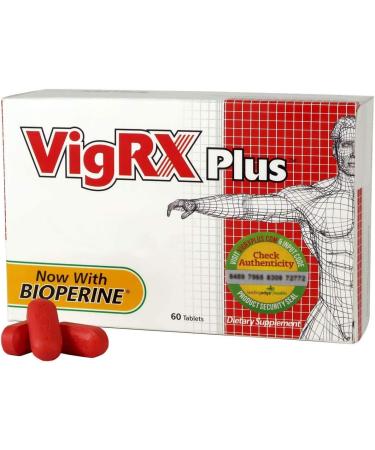 VigRX Plus Male Virility Supplement - 60 Tablets (2 Boxes) | Herbal Dietary Pill - Buy Online on GoSupps.com