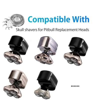 Buy Upgraded Skull Shaver Pitbull Gold PRO Replacement Blades - 12 Blades for Platinum Pro Shaver - Buy Online on GoSupps.com