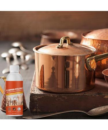 Copper Cleaner for Pots and Pans | Gently Copper Pipe Cleaner - Rust Removal for Metal 100 Ml Cleans Without Scratching for Kitchen Accessories Jewelry Watches Instruments for Brass Thaely - Buy Online on GoSupps.com