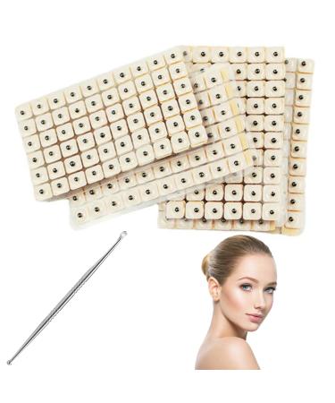 Ear massage sticker ear-seed acupuncture 600 pc acupuncture-ear seeds one-way-ear-seeds acupressure pen ear seed acupuncture acupuncture ear seeds ear-ear plaster disposable ear cleaner made of stainless steel