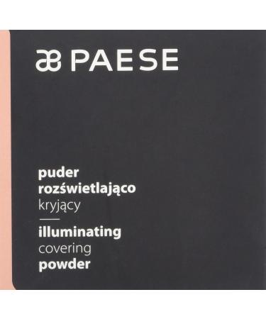 Paese Cosmetics 3C Golden Beige Illuminating Covering Powder | High Coverage | 9g - Shop Internationally - Buy Online on GoSupps.com