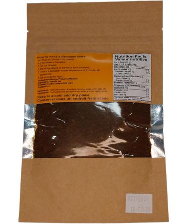 Chilmolli Pasilla authentic Mexican artisanal gourmet chilli powder mix 100g / M lange de poudre de chili Pasilla Gourmet/Chile Pasilla molido. Medium spiciness - Buy Online on GoSupps.com