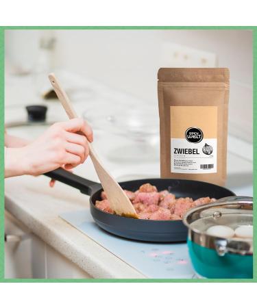 AAPACK UG Spicy Welt Onion Flakes 250g Dried Onion for Soups Stew & Bread Dough Rich Onion Flavor Light Texture & Easy Use 100 Natural Without Additives - Buy Online on GoSupps.com